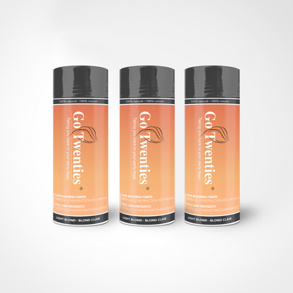 3-Pack Hair Building Fiber