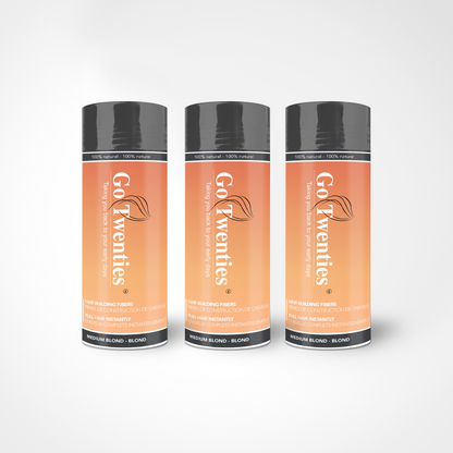 3-Pack Hair Building Fiber